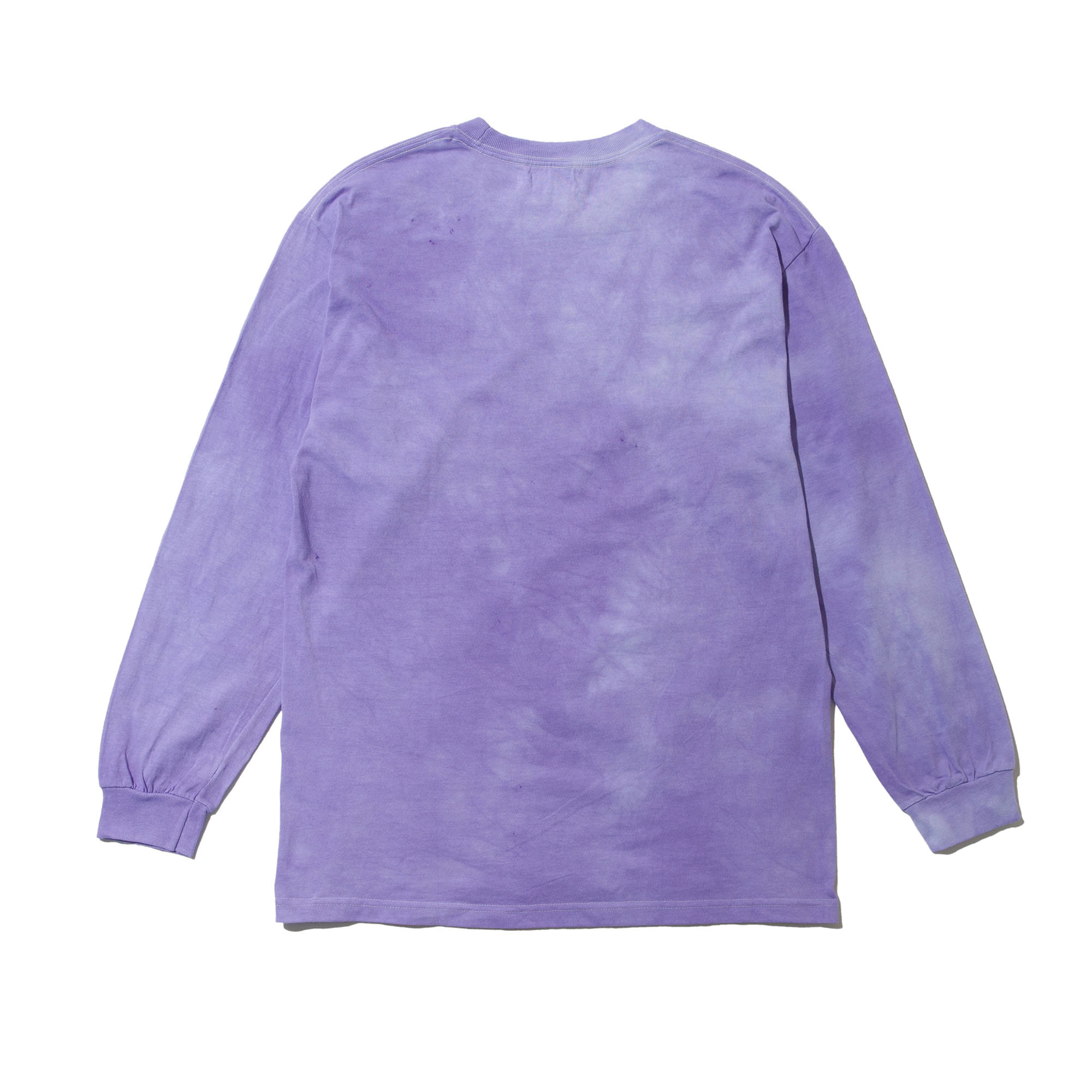 CL OVERDYED LS TEE - LAVENDER